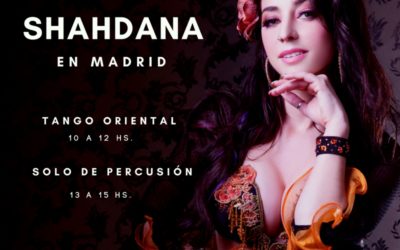Talleres de bellydance en Madrid con Shahdana